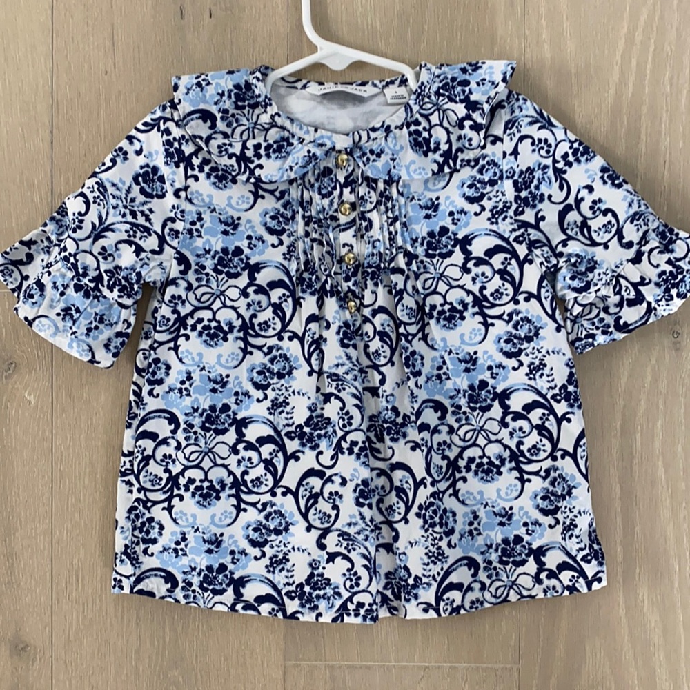 Janie and Jack - Blue Shirt